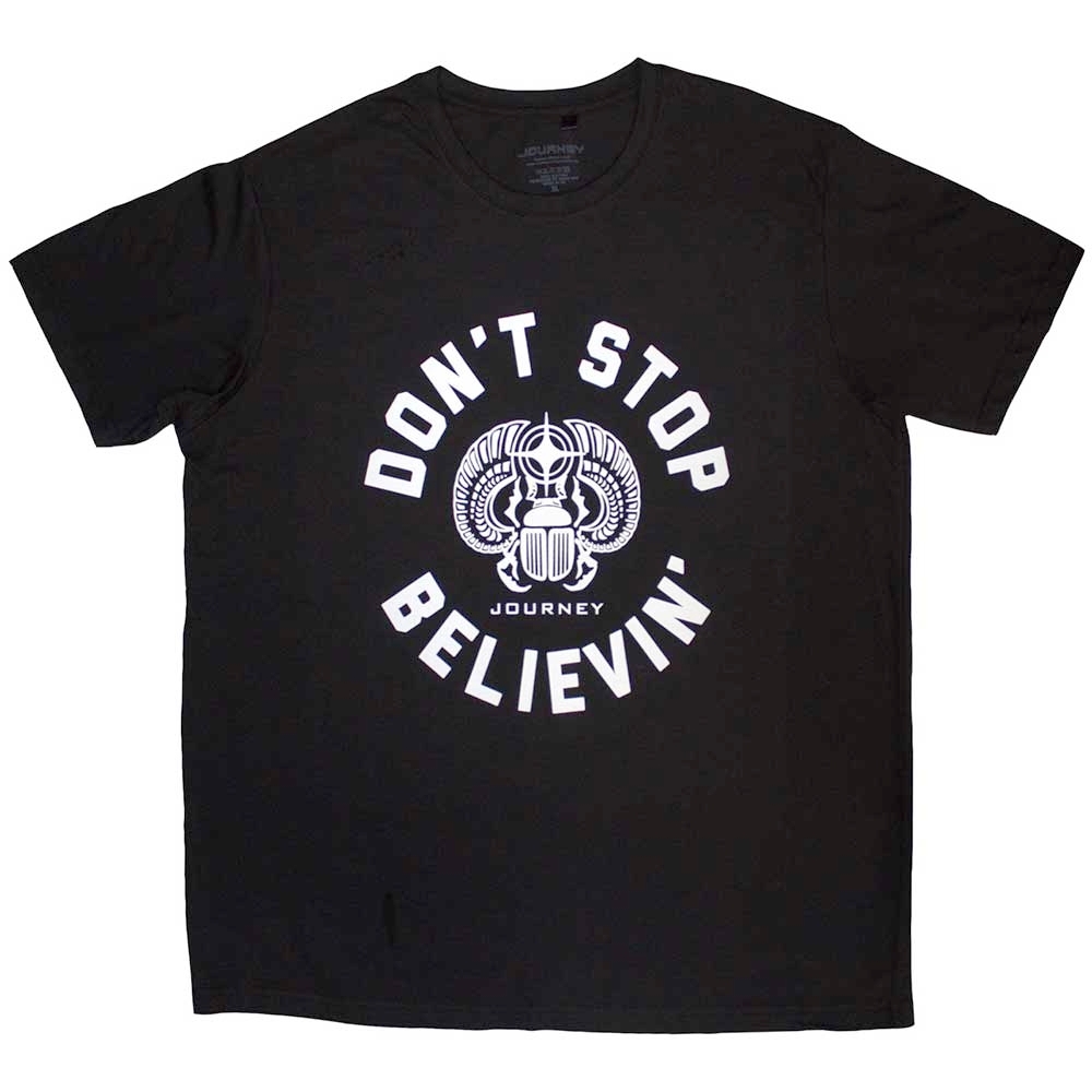 Journey - Believin' Heren Tshirt - Zwart